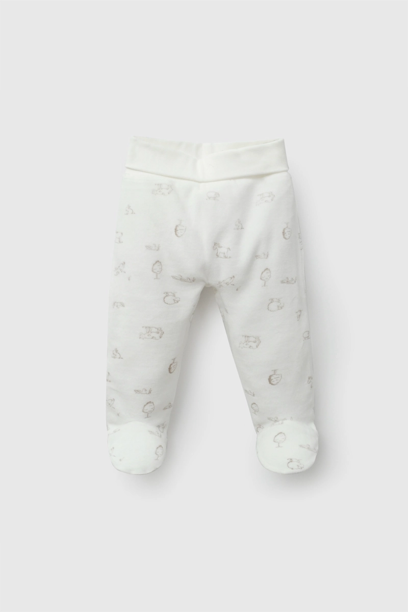 CONJUNTO FARM PLUSH CREMA NIÑO RN A 6-9M COLLOKY - 4