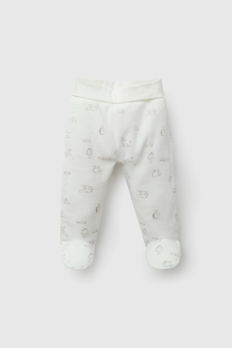 CONJUNTO FARM PLUSH CREMA NIÑO RN A 6-9M COLLOKY - 4
