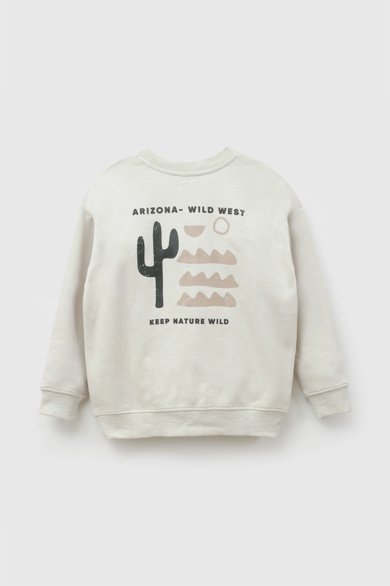 POLERON ARIZONA CREMA NIÑO 3-4A A 12-13A COLLOKY - 2