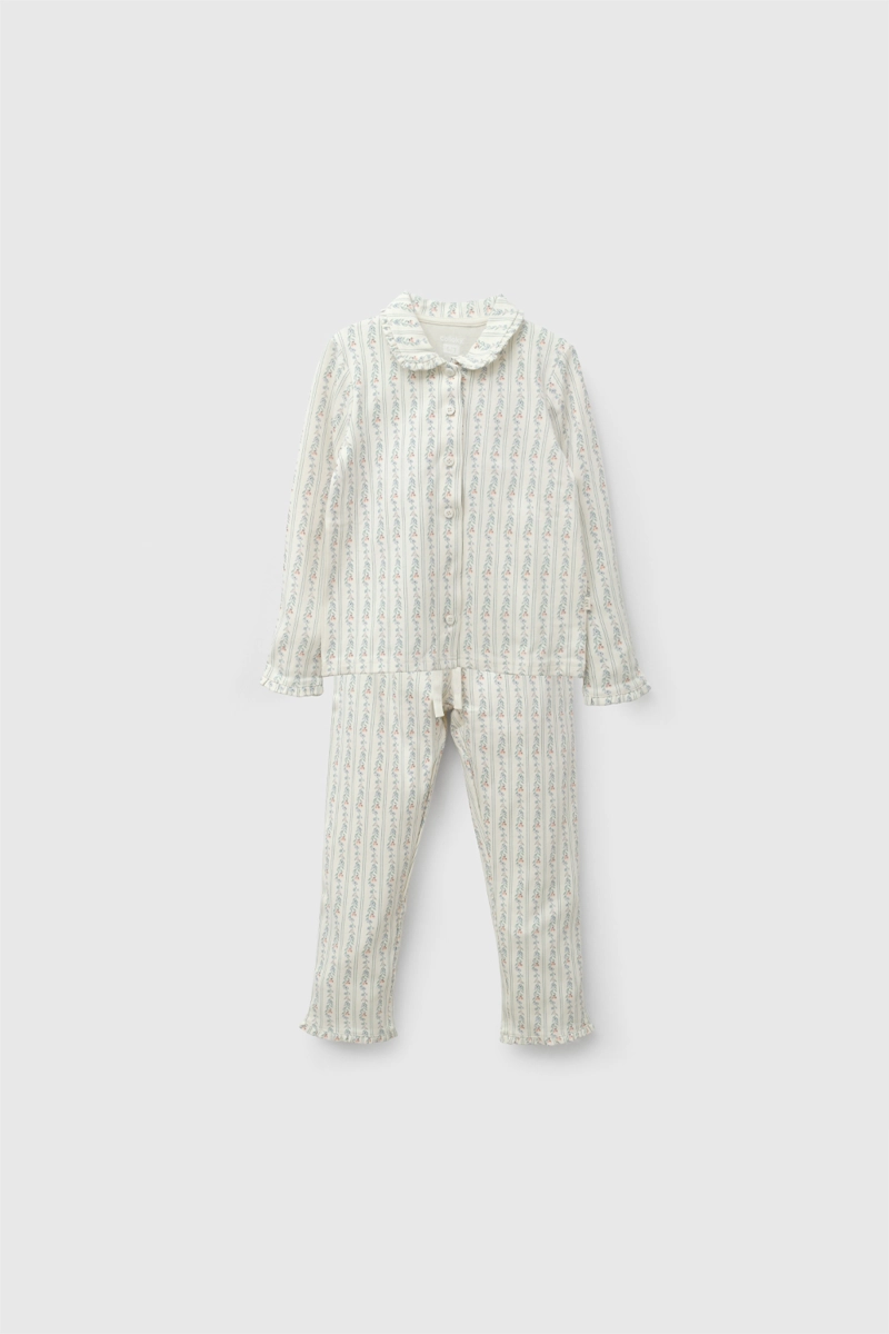 PIJAMA FLORES MULTICOLOR NIÑA 2A A 12A COLLOKY - 1