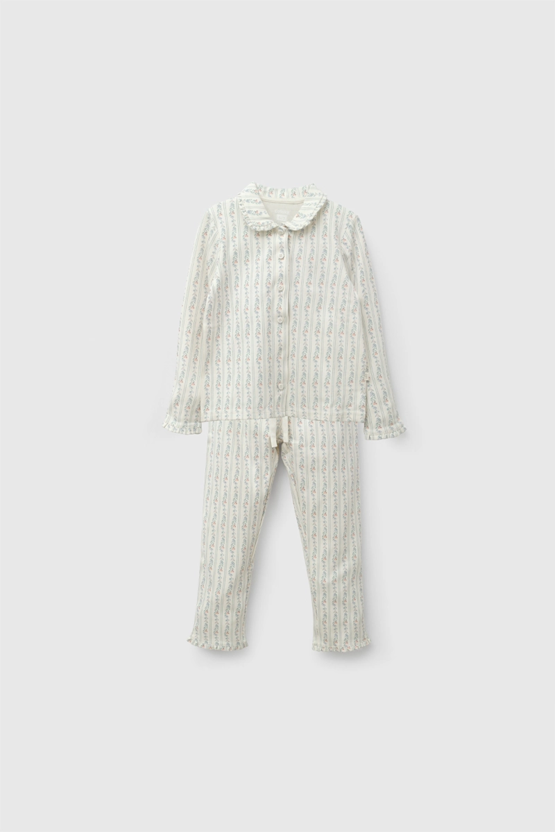 PIJAMA FLORES MULTICOLOR NIÑA 2A A 12A COLLOKY - 1