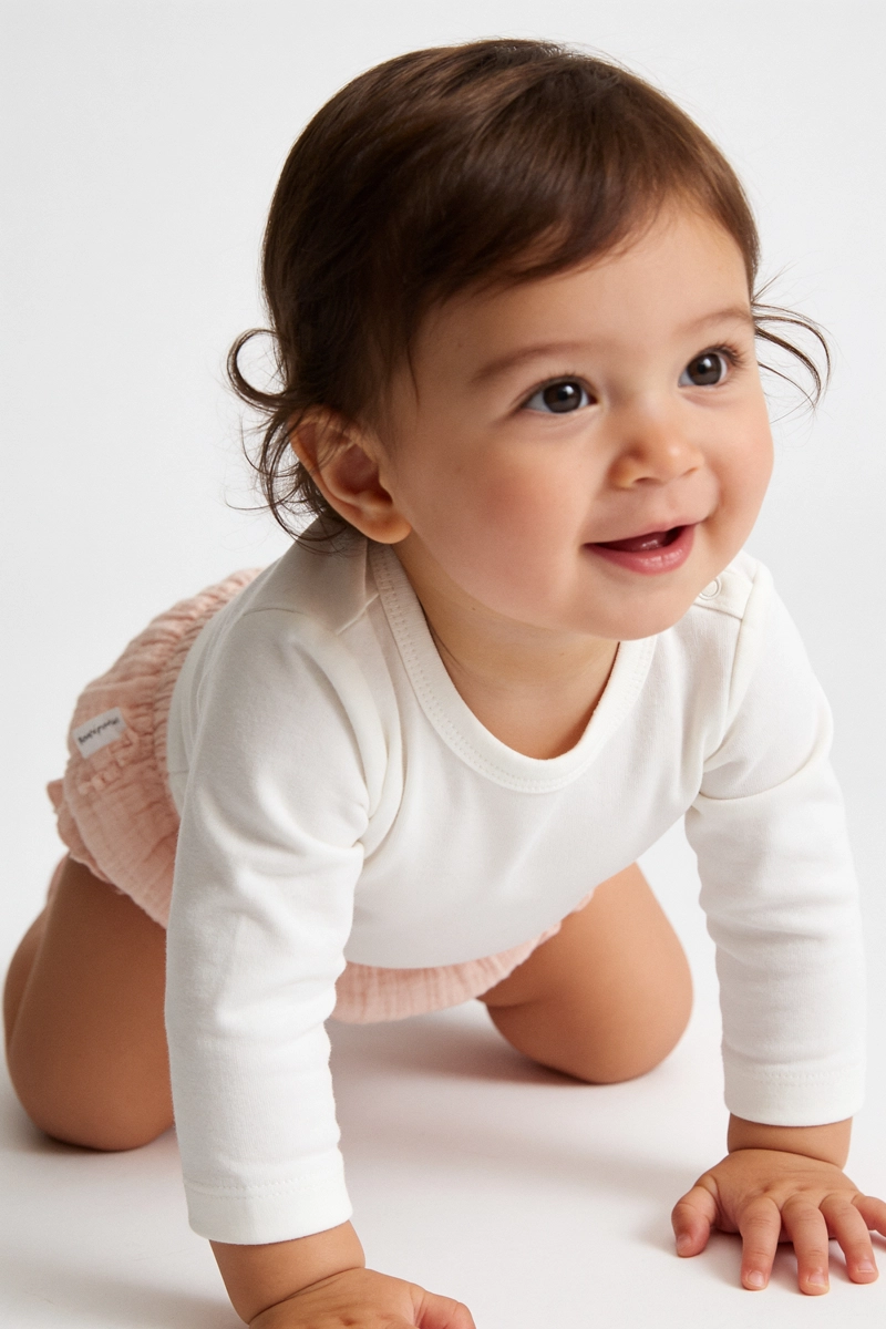 PACK 3 CAMISETA ALGODON BEIGE UNISEX 0/3M A 18/24M COLLOKY - 2