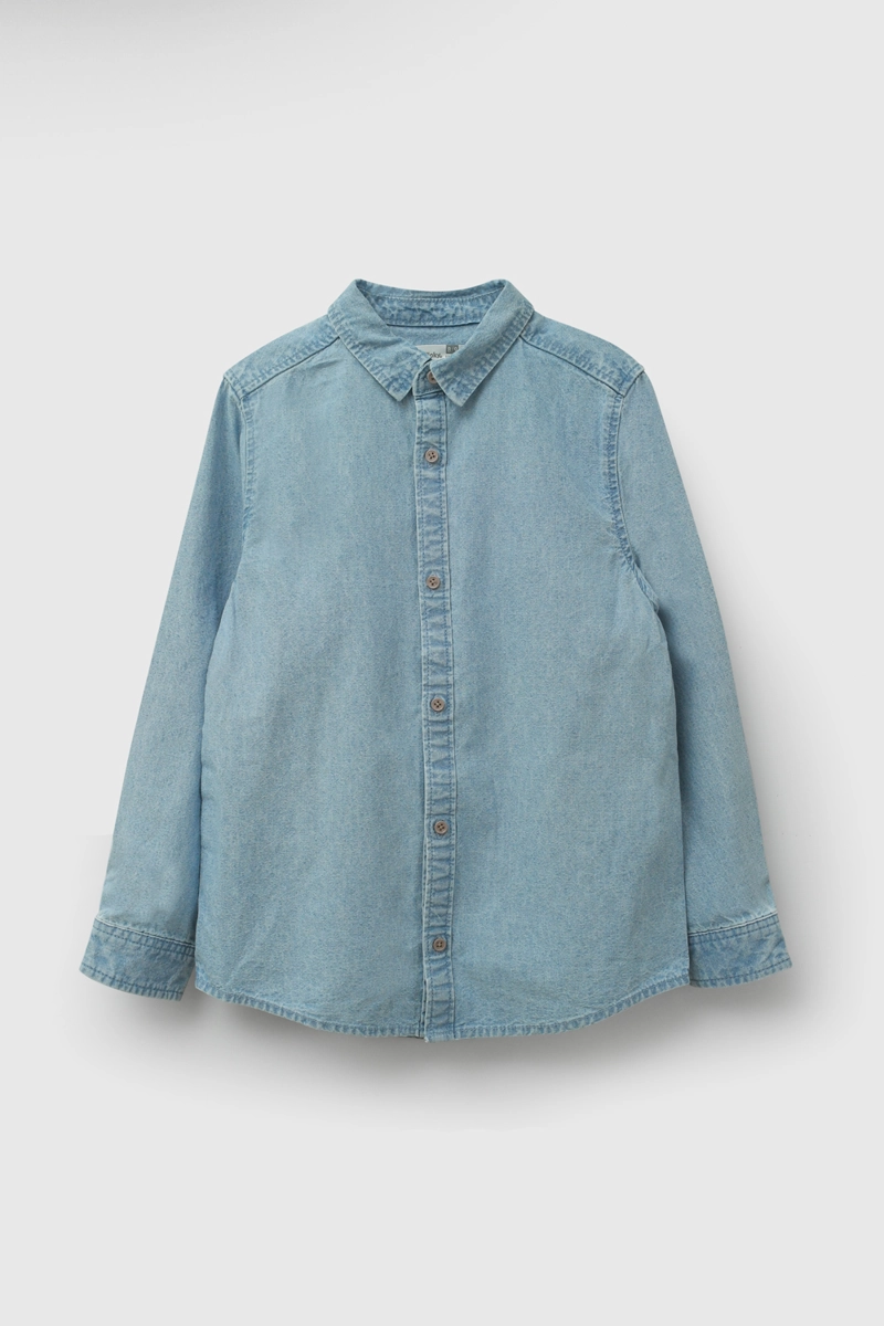 CAMISA MEZCLILLA DENIM NIÑO 3-4A A 12-13A COLLOKY - 1