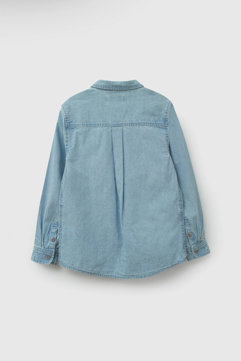 CAMISA MEZCLILLA DENIM NIÑO 3-4A A 12-13A COLLOKY - 2