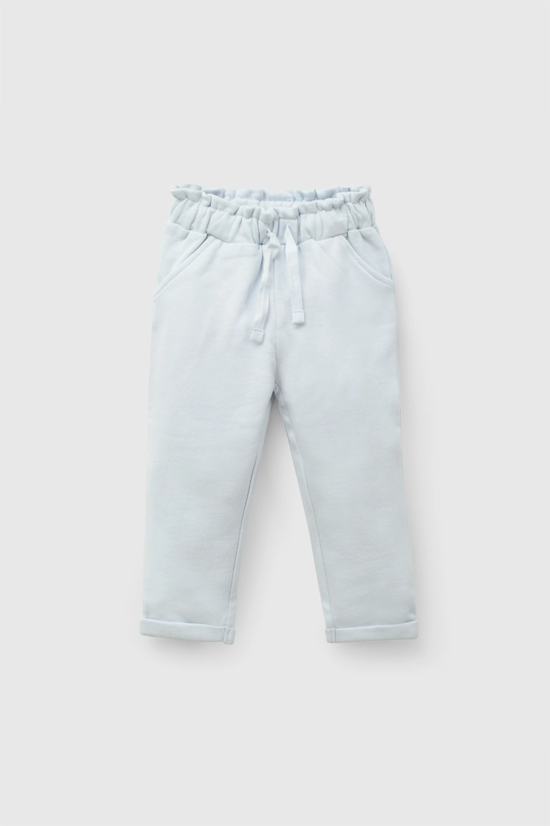 PANTALON BUZO CELESTE NIÑA 6-9M A 4-5A COLLOKY - 1