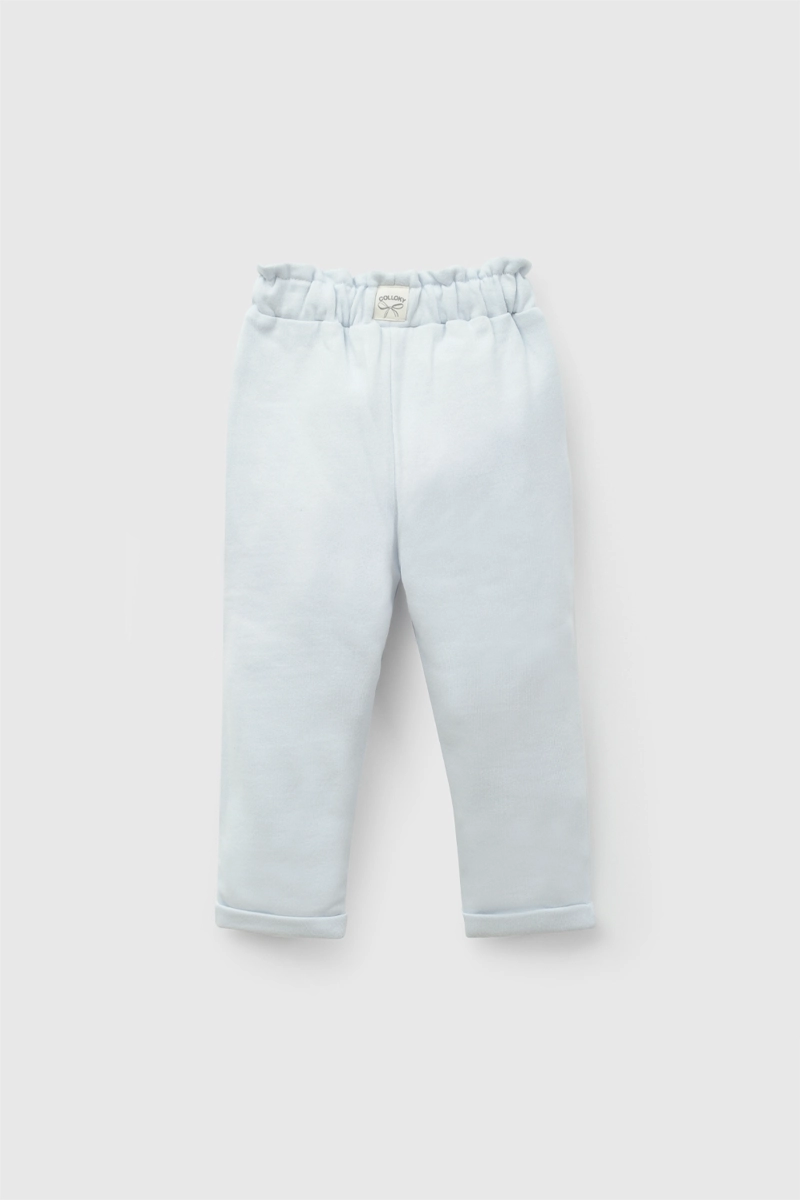 PANTALON BUZO CELESTE NIÑA 6-9M A 4-5A COLLOKY - 2