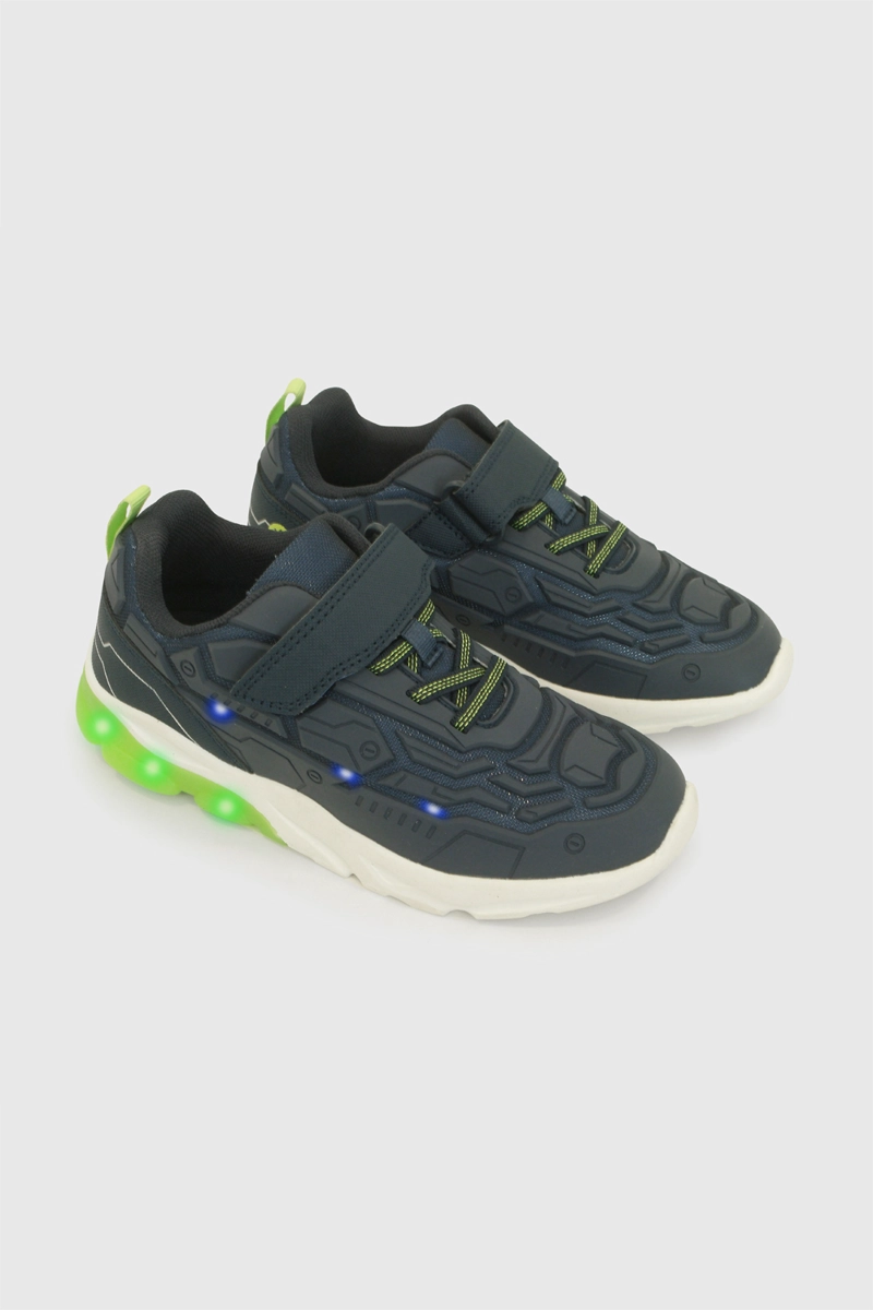 ZAPATILLA LUCES AZUL NIÑO 28-33 COLLOKY - 1