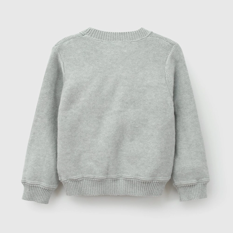 CHALECO BOTONES GRIS NIÑO 6-9M A 4-5A COLLOKY - 4
