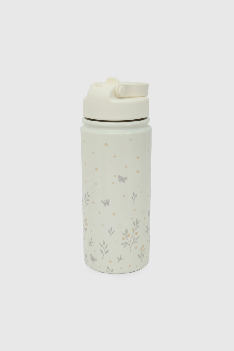 BOTELLA ACERO INOXIDABLE 480ML FLORES NIÑA COLLOKY - 1