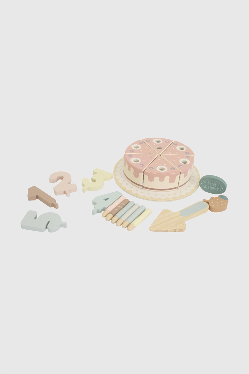 JUGUETE DE MADERA TORTA DESMONTABLE MULTICOLOR NIÑA COLLOKY - 4
