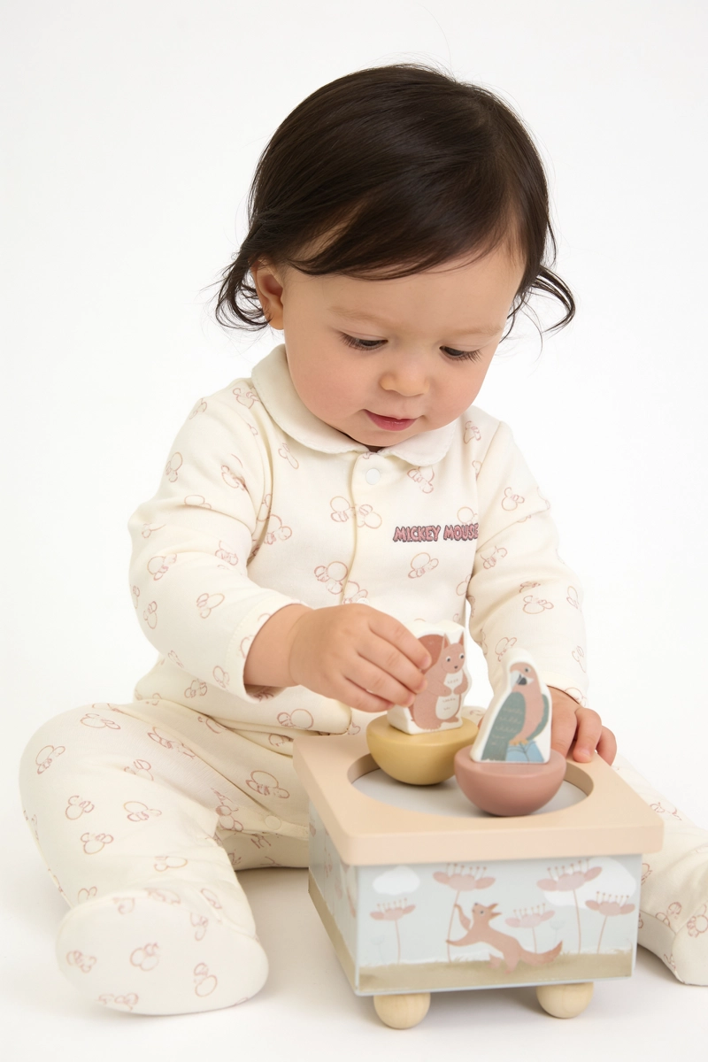 JUGUETE DE MADERA CAJA MUSICAL NIÑA COLLOKY - 2