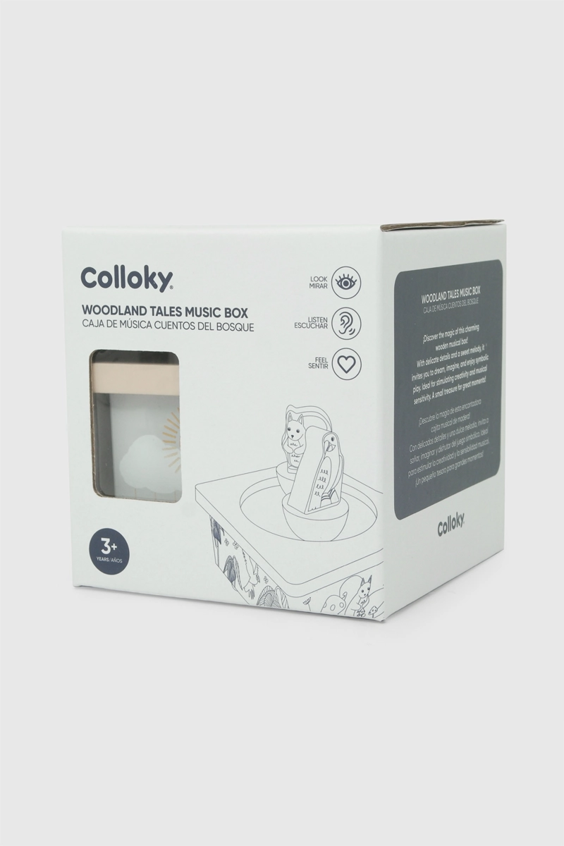 JUGUETE DE MADERA CAJA MUSICAL NIÑA COLLOKY - 3