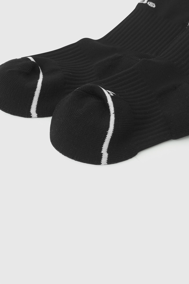 CALCETIN FUTBOL ALGODON NEGRO UNISEX 3/4A A 9/12A COLLOKY - 2