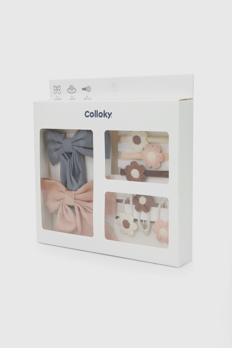 PACK PINCHE CINTAS ROSADO NIÑA COLLOKY - 2