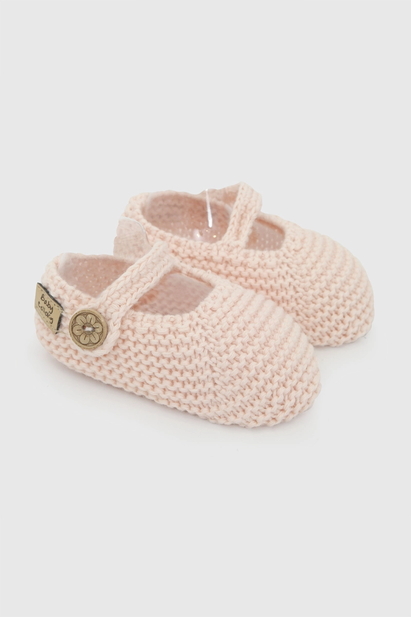 ZAPATO TEJIDO NIÑA ROSADO 0/6M - 6/12M - 1