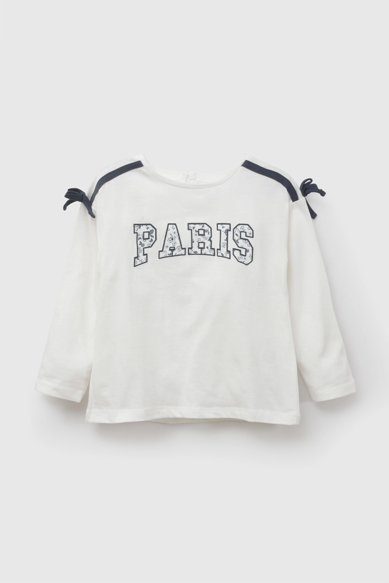 POLERA PARIS BLANCO NIÑA 6-9M A 4-5A COLLOKY - 1