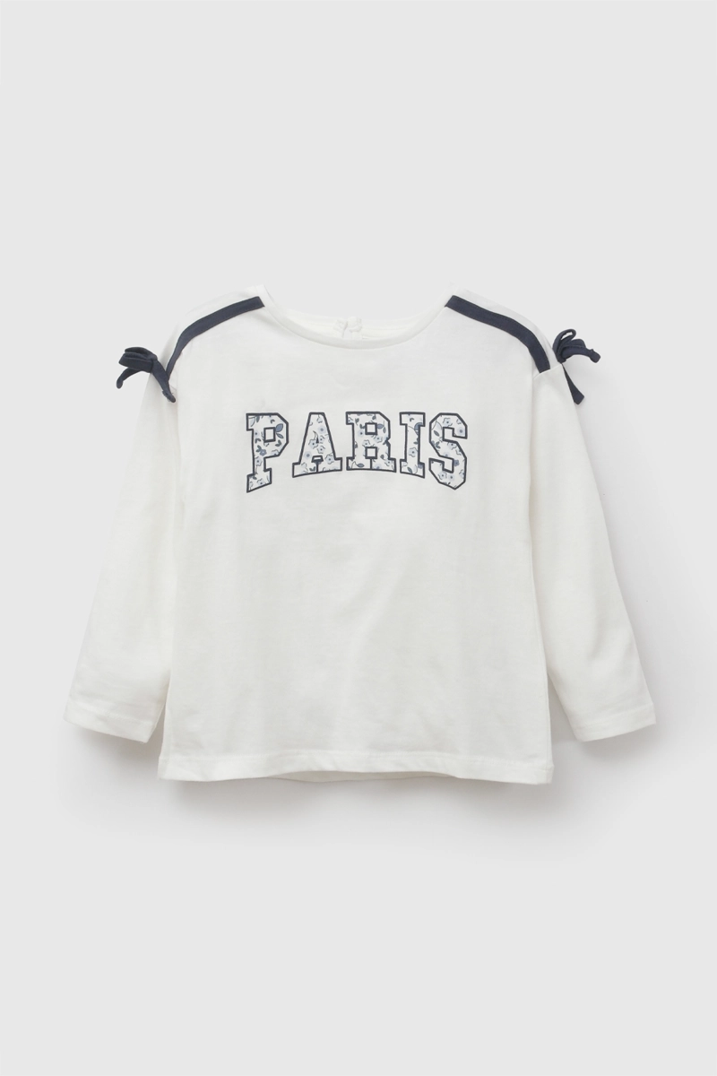 POLERA PARIS BLANCO NIÑA 6-9M A 4-5A COLLOKY - 1