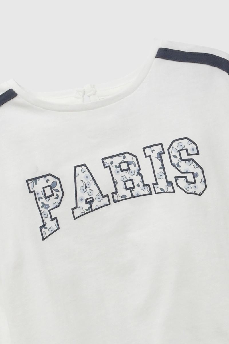 POLERA PARIS BLANCO NIÑA 6-9M A 4-5A COLLOKY - 4