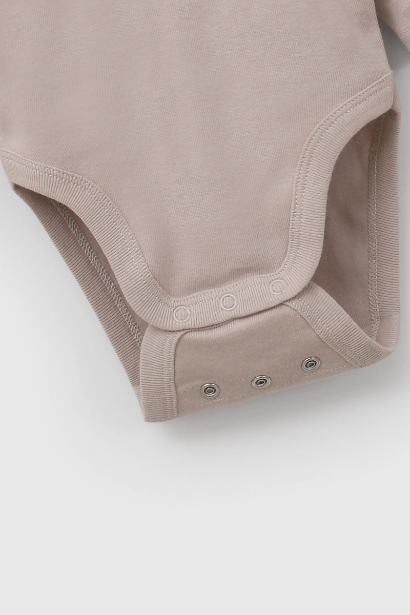 SET BODY CUELLO POLO RIB CAFE NIÑO 0-3M A 11/2-2A COLLOKY - 5