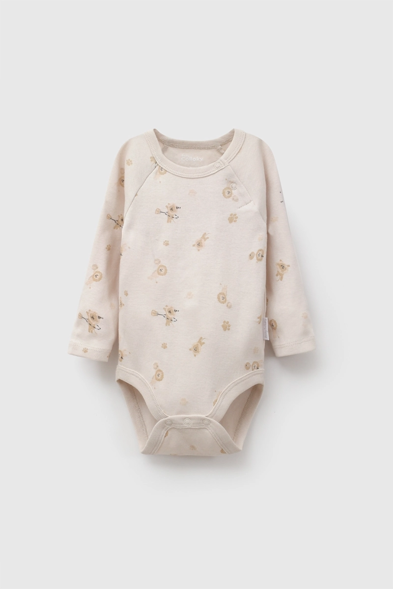 SET BODY CIRCO RIB BEIGE NIÑO 0-3M A 11/2-2A COLLOKY - 3