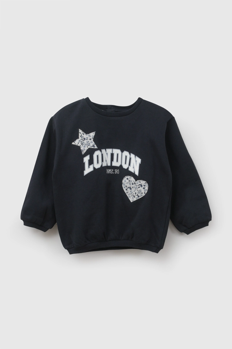 POLERON LONDON AZUL NIÑA 6-9M A 4-5A COLLOKY - 1