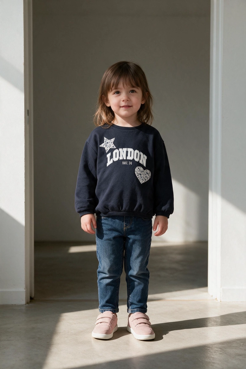 POLERON LONDON AZUL NIÑA 6-9M A 4-5A COLLOKY - 2