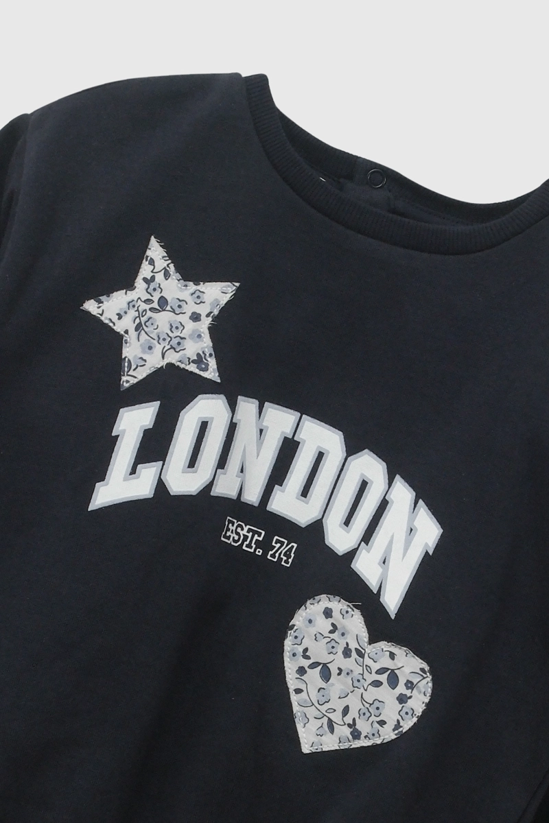 POLERON LONDON AZUL NIÑA 6-9M A 4-5A COLLOKY - 4