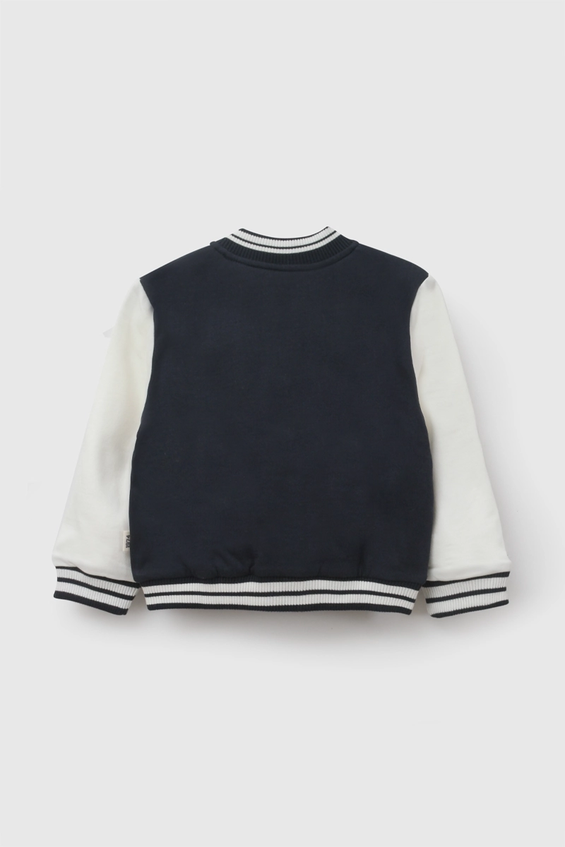 POLERON BOMBER AZUL MARINO NIÑO 6-9M A 4-5A COLLOKY - 2