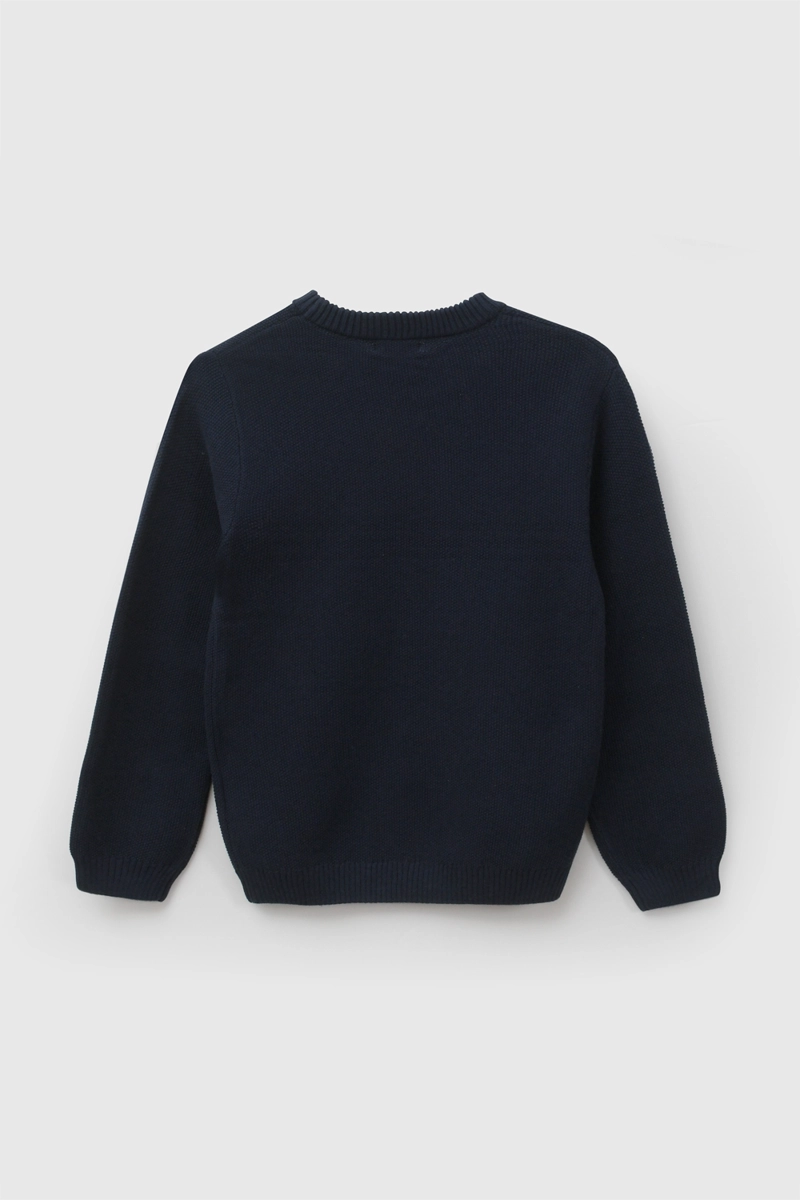 SWEATER TEJIDO AZUL NIÑO 3-4A A 12-13A COLLOKY - 2