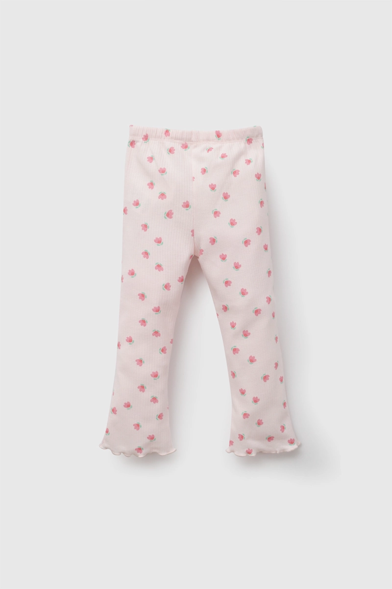PATA FLORES ROSADO CLARO NIÑA 6-9M A 4-5A COLLOKY - 2