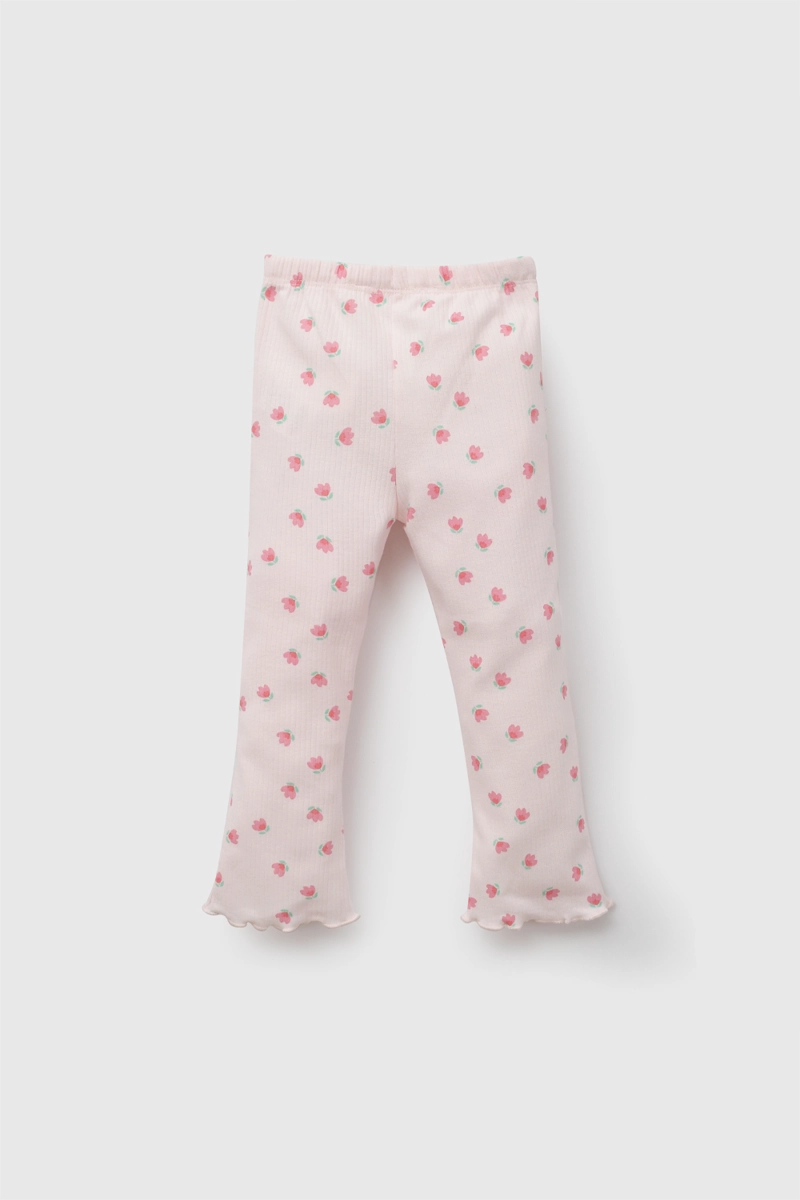 PATA FLORES ROSADO CLARO NIÑA 6-9M A 4-5A COLLOKY - 2