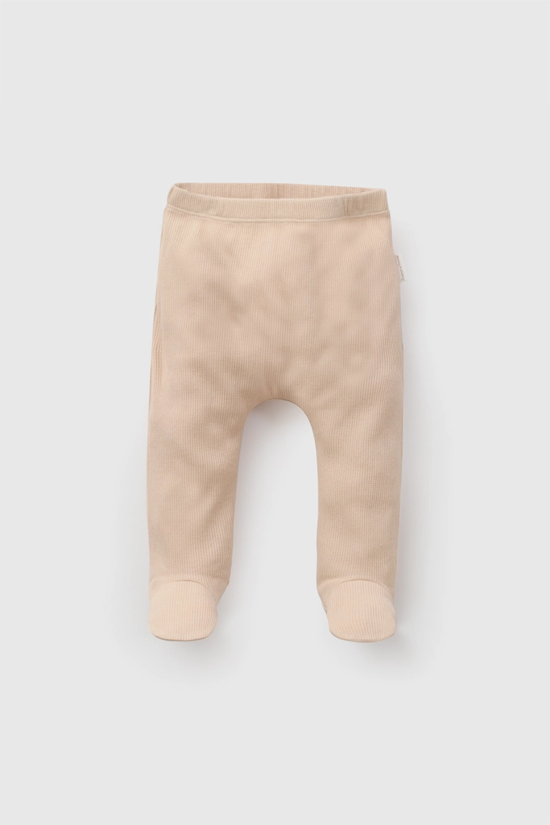 CONJUNTO LEON BORDADO POLYCOTTON BEIGE NIÑO RN A 6-9M COLLOKY - 3