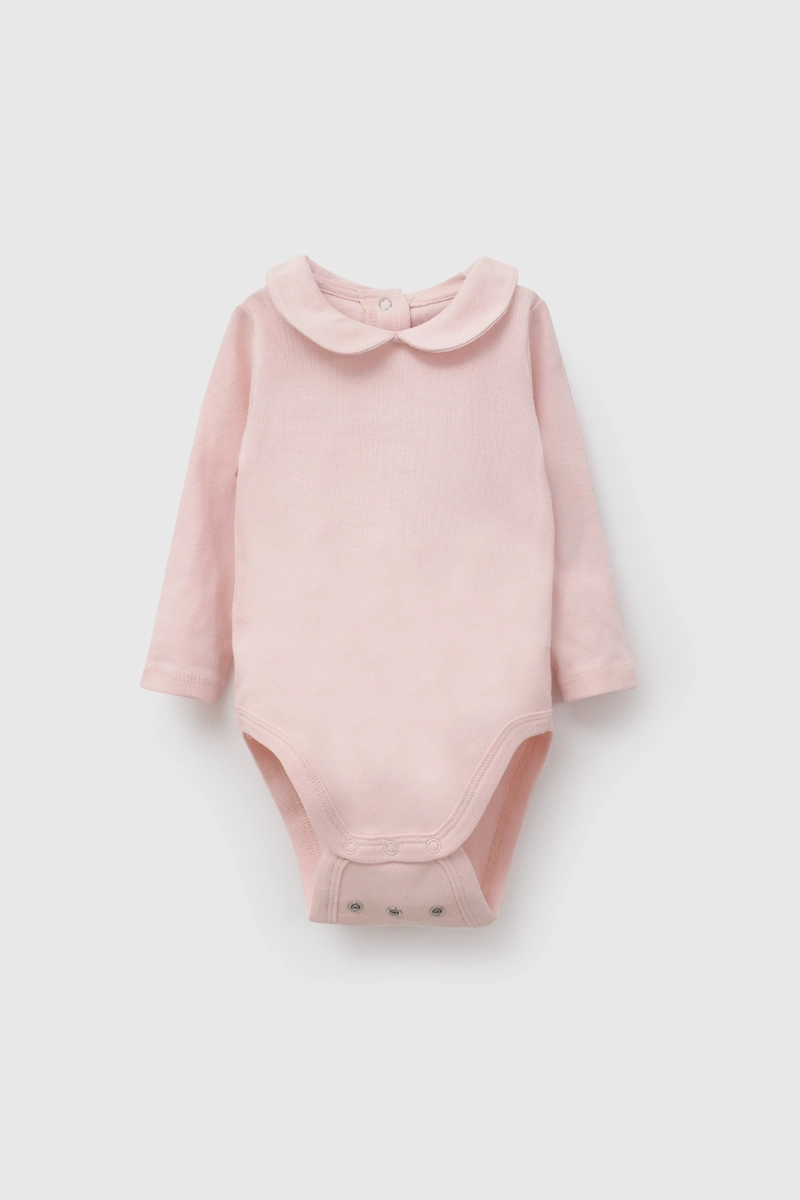 SET BODY CUELLO RIB CREMA NIÑA 0-3M A 11/2-2A COLLOKY - 2