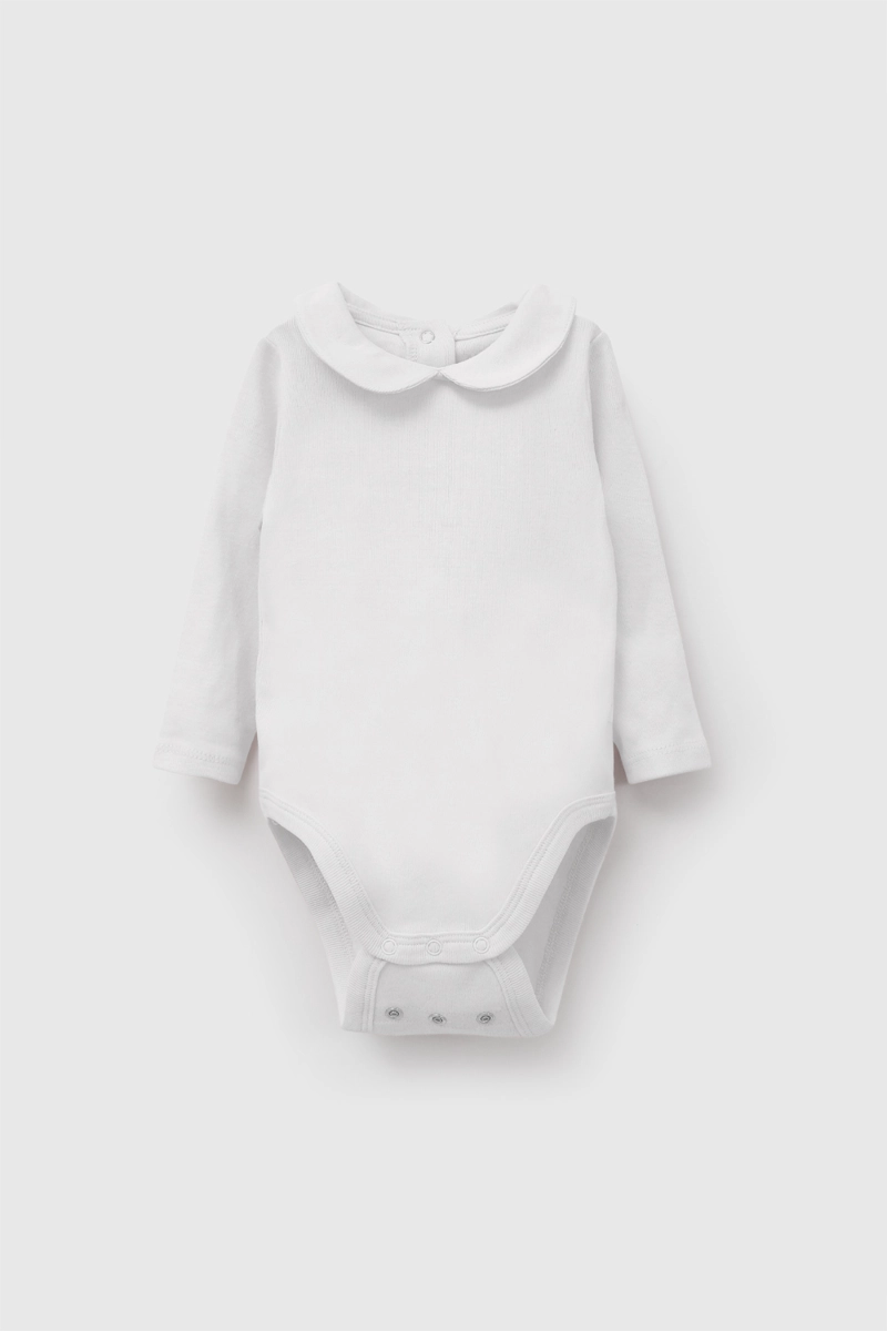 SET BODY CUELLO RIB CREMA NIÑA 0-3M A 11/2-2A COLLOKY - 3