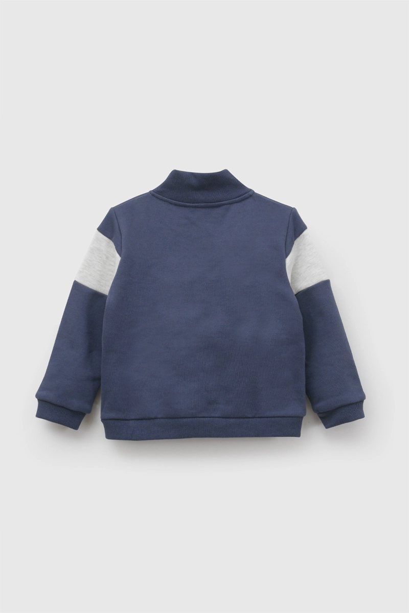 POLERON VARSITY AZUL NIÑO 6-9M A 4-5A COLLOKY - 2
