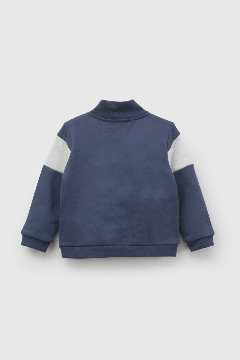 POLERON VARSITY AZUL NIÑO 6-9M A 4-5A COLLOKY - 3
