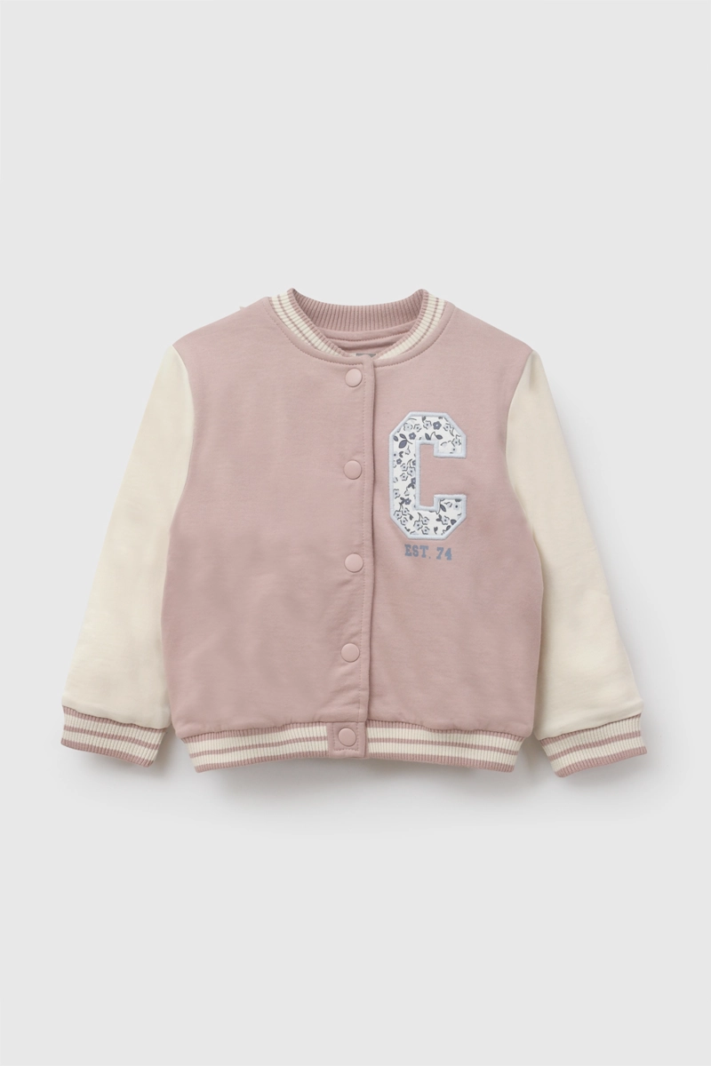 POLERON BOMBER ROSA VIEJO NIÑA 6-9M A 4-5A COLLOKY - 1