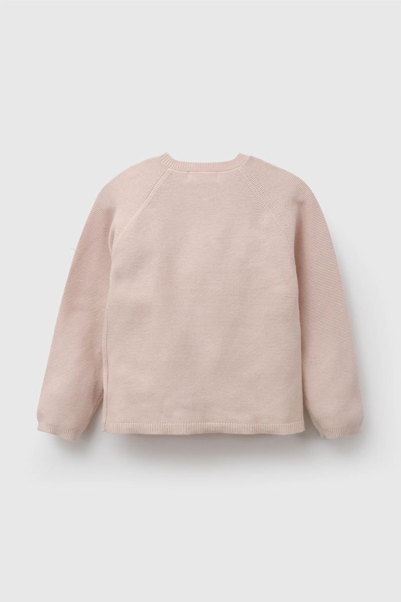 CHALECO BOTONES ROSA VIEJO NIÑA 6-9M A 4-5A COLLOKY - 3