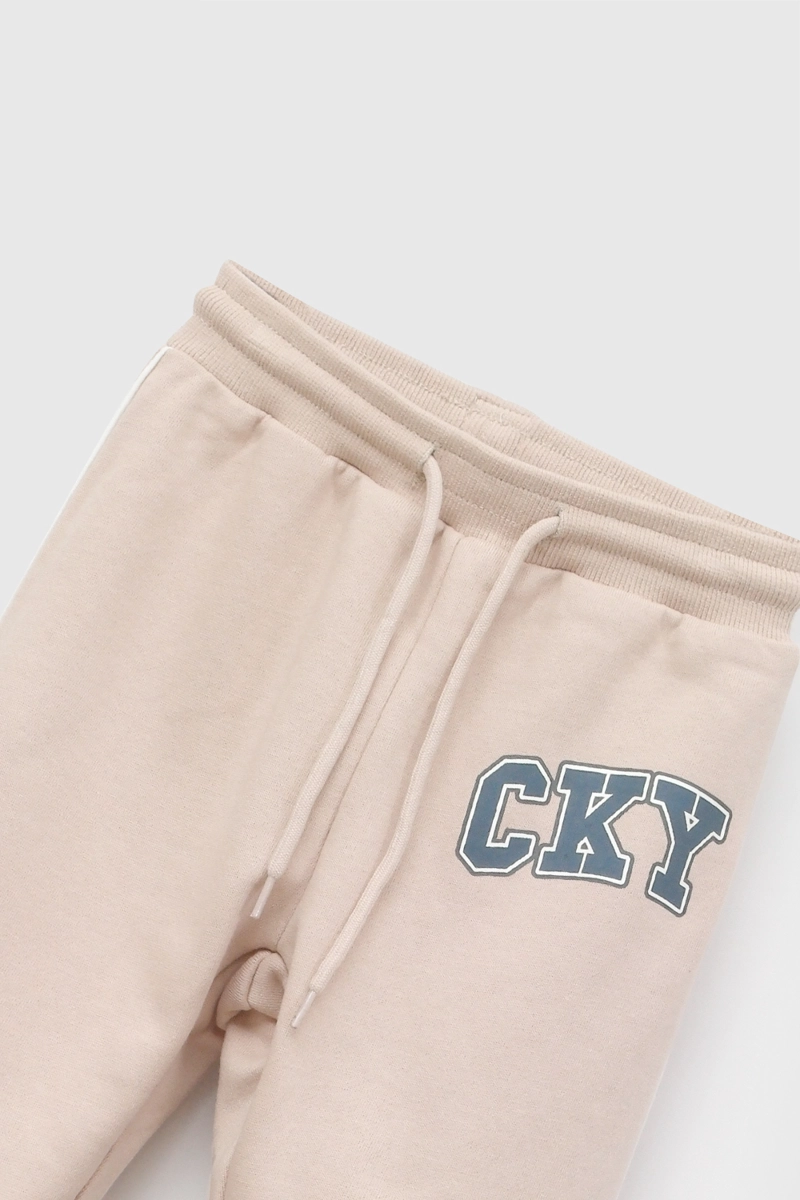 PANTALON BUZO CKY BEIGE NIÑO 6-9M A 4-5A COLLOKY - 3