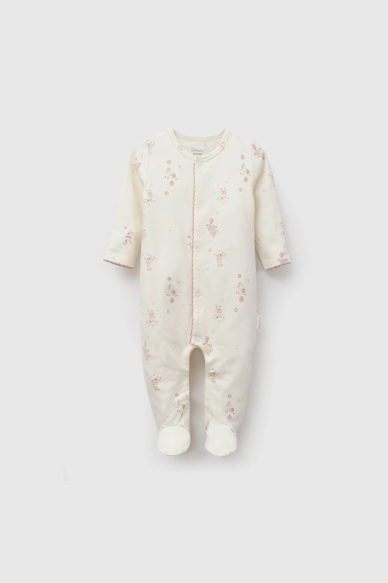 OSO POLYCOTTON CREMA NIÑA RN A 6-9M COLLOKY - 1