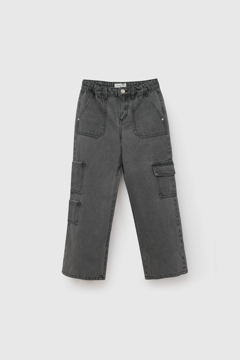 JEANS CARGO GRAFITO NIÑA 3-4A A 12-13A COLLOKY - 1