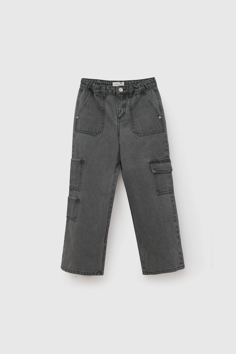 JEANS CARGO GRAFITO NIÑA 3-4A A 12-13A COLLOKY - 1