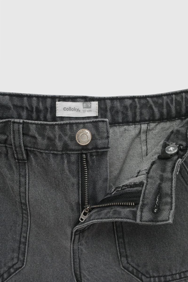JEANS CARGO GRAFITO NIÑA 3-4A A 12-13A COLLOKY - 4
