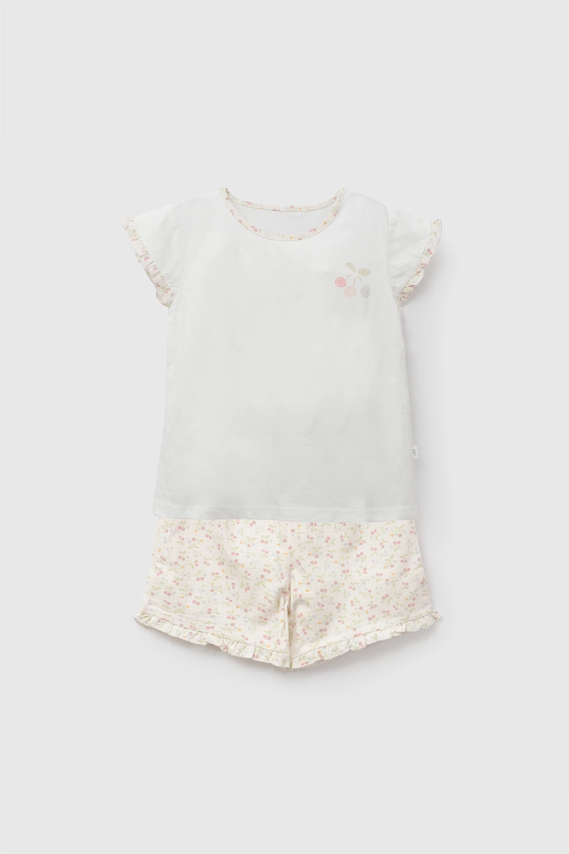 PIJAMA VUELOS BEIGE NIÑA 2A A 12A COLLOKY - 1