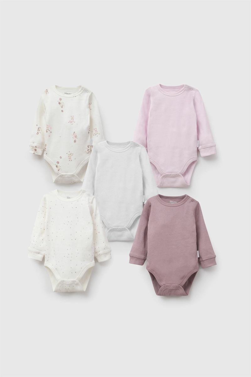 SET BODY CIRCO RIB PURPURA NIÑA 0-3M A 11/2-2A COLLOKY - 1