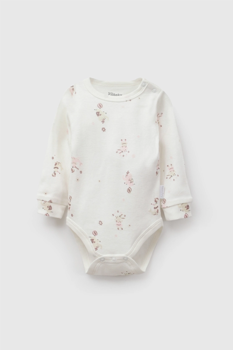 SET BODY CIRCO RIB PURPURA NIÑA 0-3M A 11/2-2A COLLOKY - 2
