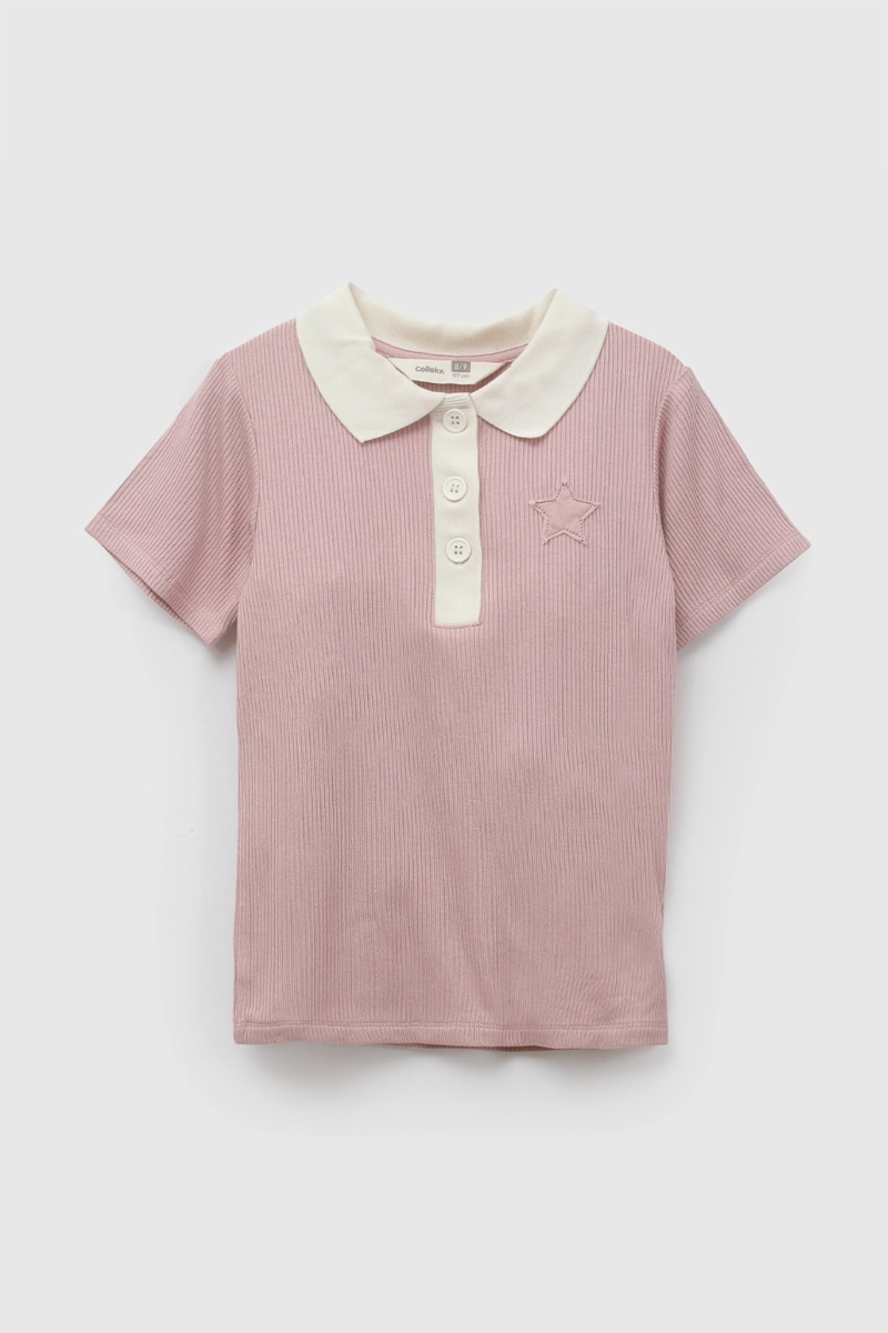 POLERA POLO CREMA NIÑA 3-4A A 12-13A COLLOKY - 1