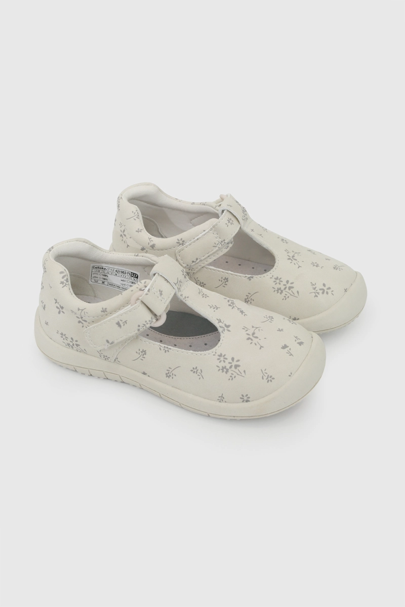 ZAPATO ESTAMPADO BEIGE NIÑA 21-27 COLLOKY - 1