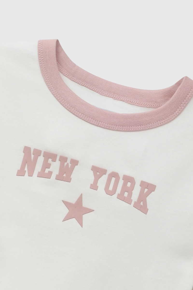 POLERA NEW YORK CREMA NIÑA 3-4A A 12-13A COLLOKY - 4
