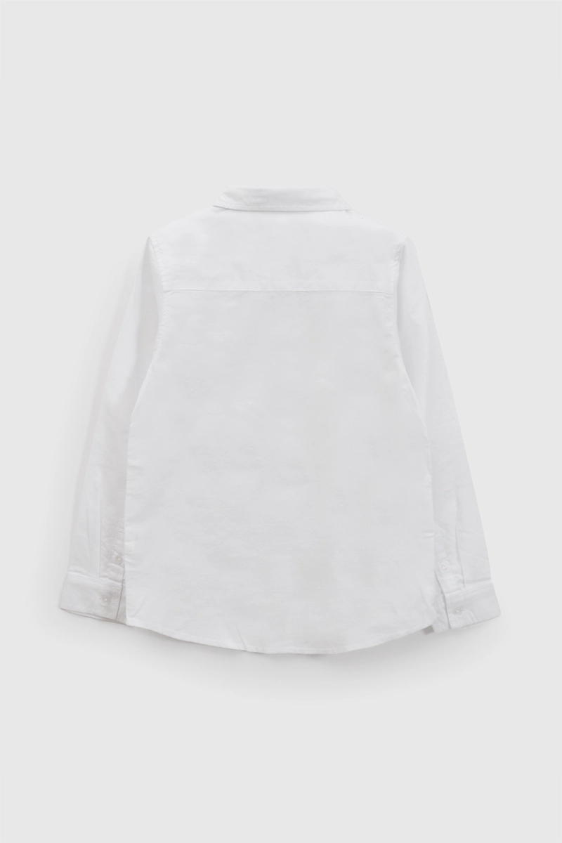 CAMISA OXFORD BLANCO NIÑO 3-4A A 12-13A COLLOKY - 2